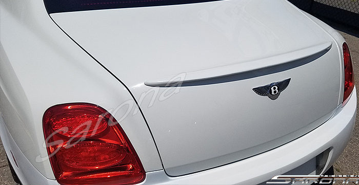 Custom Bentley Flying Spur  Sedan Trunk Wing (2004 - 2013) - $290.00 (Part #BT-013-TW)